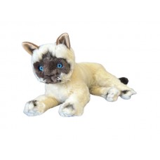 Pointed Plush Cat Lying